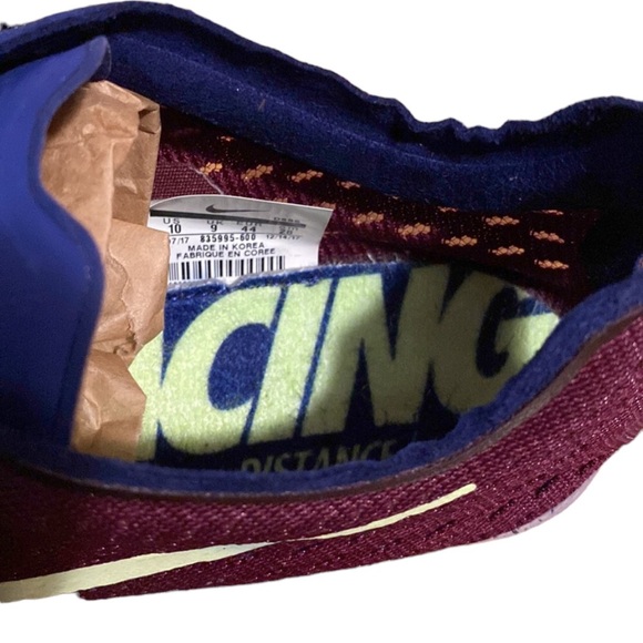 Nike Zoom Matumbo 3 Track Racing Distance Purple 835995-600 Size  Wmn's 10 - Picture 5 of 6